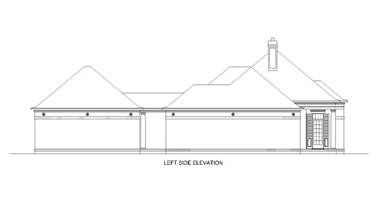 Left side elevation